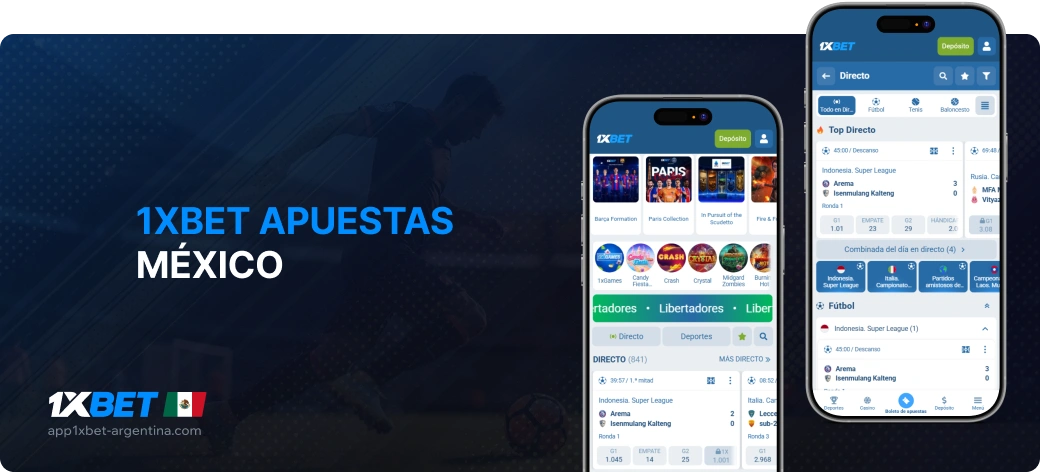 1xBet apuestas México: guía completa para apostar - App 1xBet México