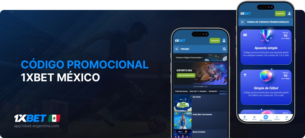 Código promocional 1xBet México - App 1xBet México