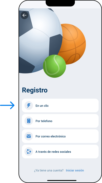¿Cómo registrarse desde la app de 1xBet? - App 1xBet México